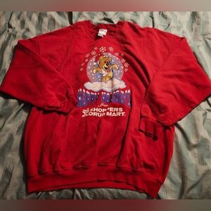 Shoppers‎ Drug Mart Vintage Rare Christmas Promotional Sweatshirt Men's Size L
